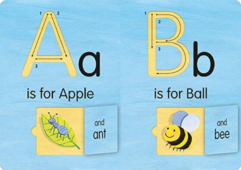 A is for Apple, Board Book, By: Tiger Tales