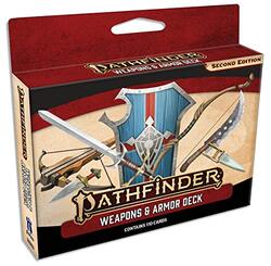 Pathfinder Weapons & Armor Deck P2 By Paizo Staff - Paperback