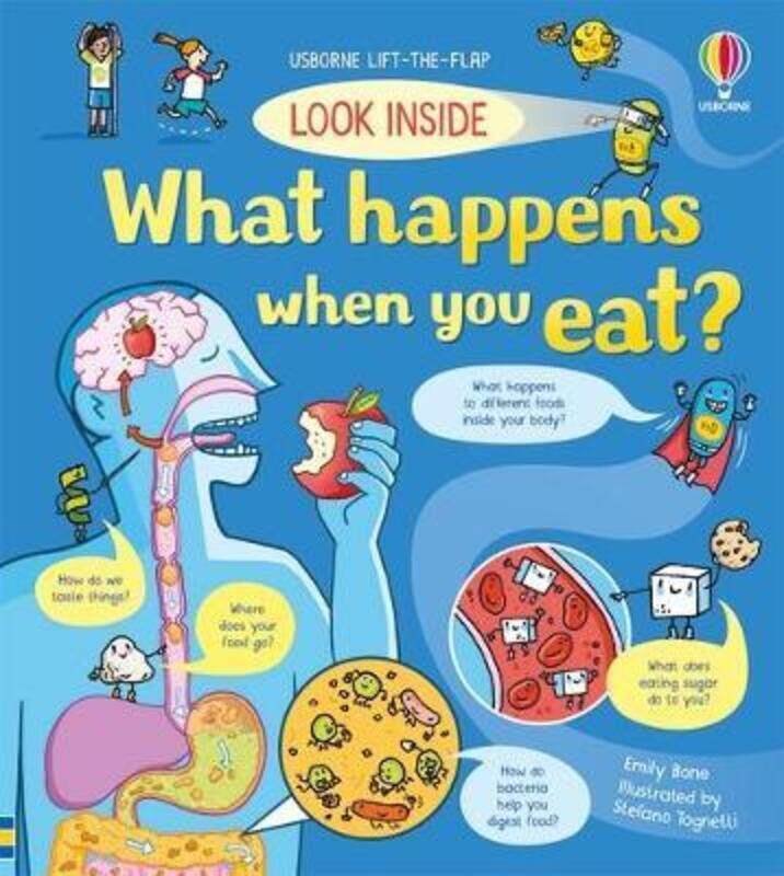 

Look Inside What Happens When You Eat.paperback,By :Emily Bone; Stefano Tognetti