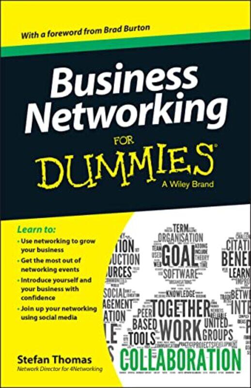 

Business Networking For Dummies by Stefan Thomas-Paperback