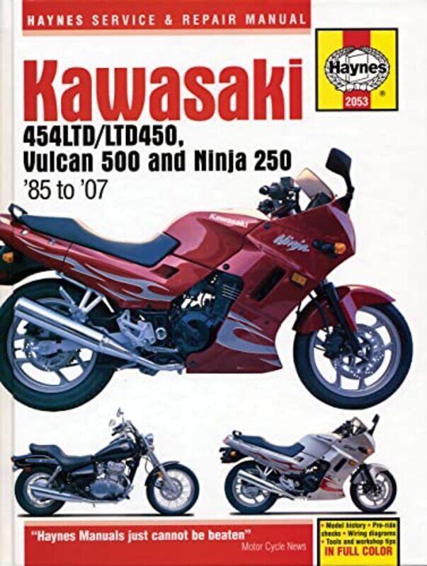 

Kawasaki 454 Ltd Vulcan 500 and Ninja 250 85 07 by Haynes Publishing-Paperback