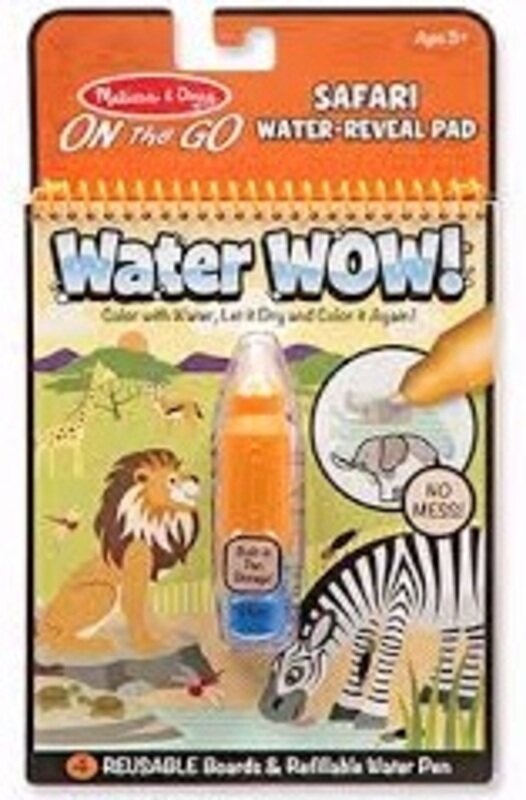 

Water Wow Safari Water Reveal Pad Paperback