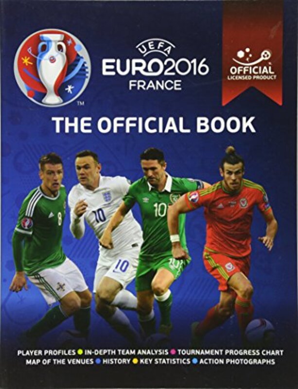 UEFA Euro 2016 France Official Book - Official Licensed product, Paperback Book, By: Keir Radnedge