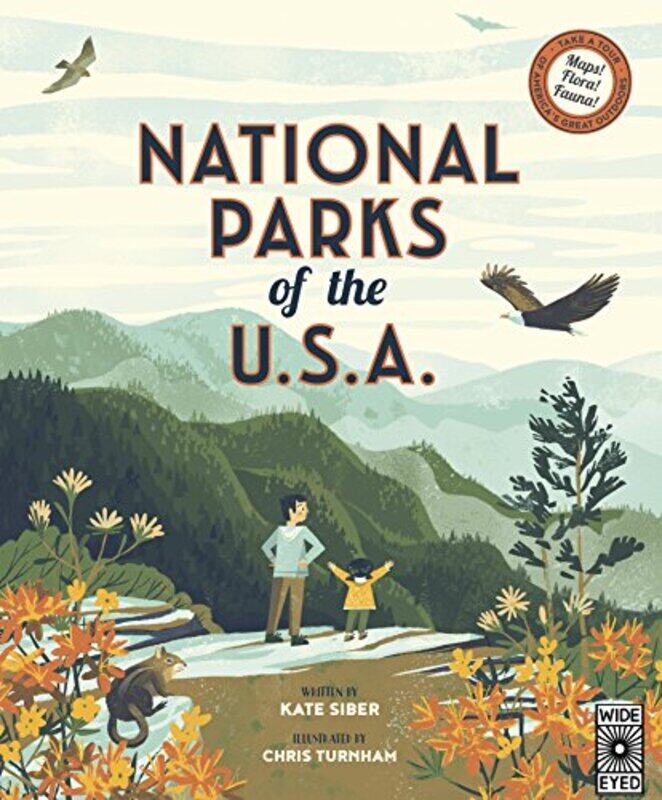 

National Parks Of The Usa By Siber Kate - Hardcover