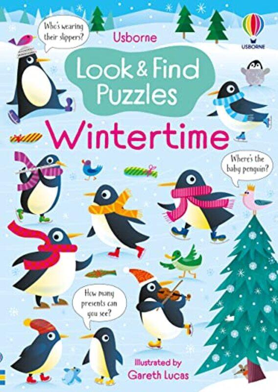 

Look and Find Puzzles Wintertime by Kirsteen RobsonGareth Lucas-Paperback