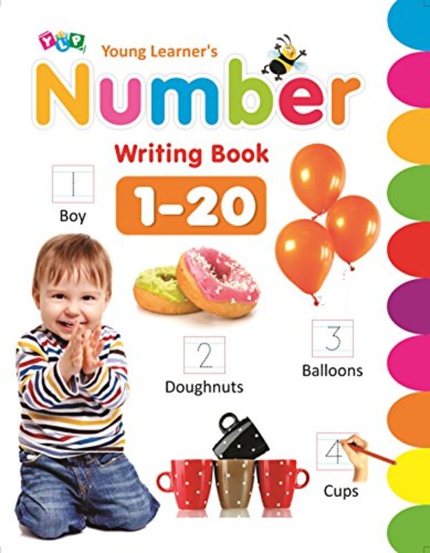 Number Writing Book 120 by Young Learner Publications-Paperback