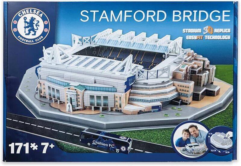 

Chelsea Stamford Bridge 3D Stadium Puzzle Paperback