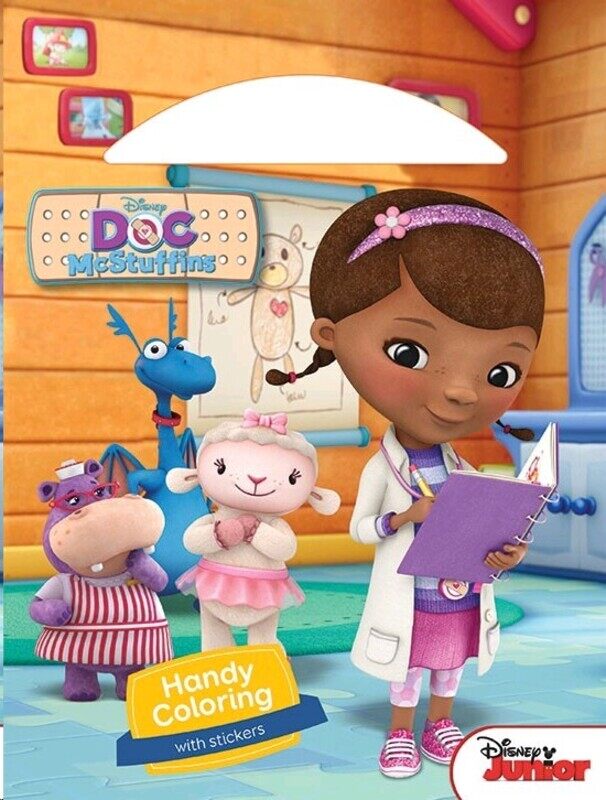 

Doc McStuffins Handy Coloring - With stickers, Paperback Book, By: Disney Junior