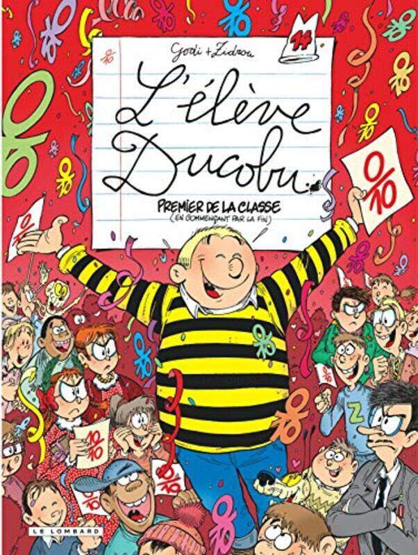 

L l ve Ducobu, Tome 14 : Premier de la classe (en commen ant par la fin),Paperback by Godi