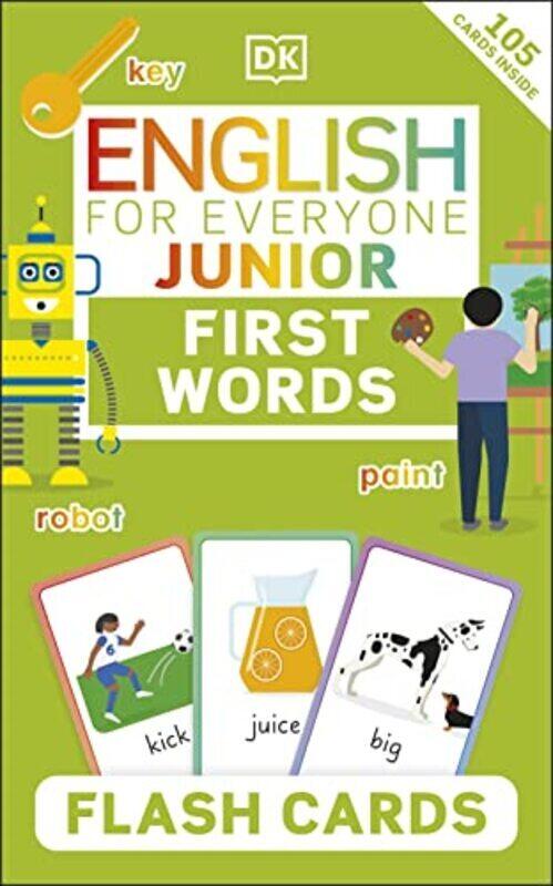 

English for Everyone Junior First Words Flash Cards , Paperback by DK