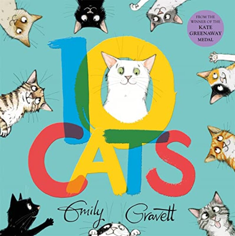 10 Cats,Paperback by Emily Gravett