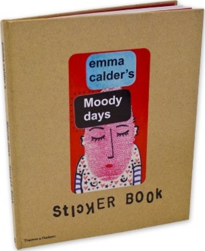 Emma Calder's Moody Days Sticker Book, Hardcover Book, By: Emma Calder