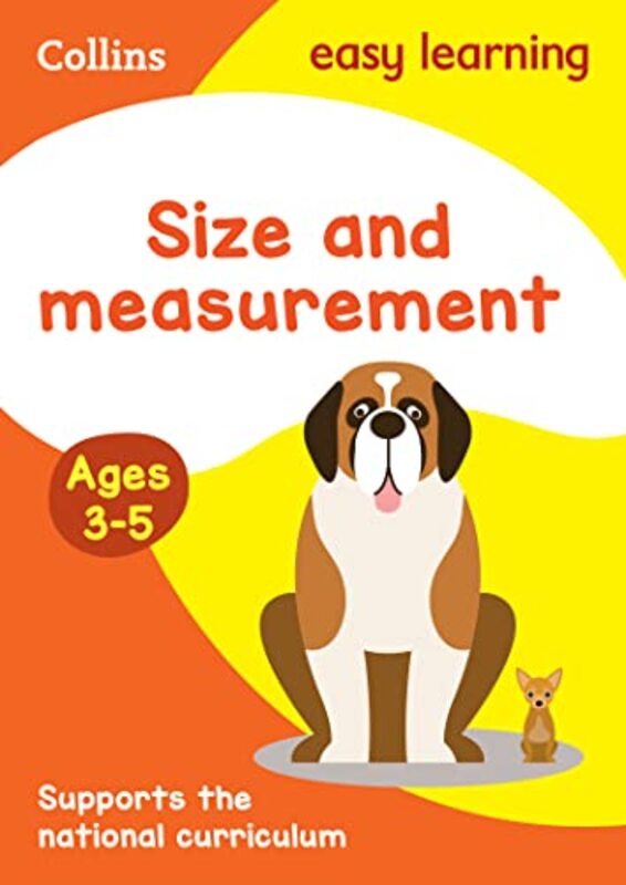 Size and Measurement Ages 35 by Collins Easy Learning-Paperback