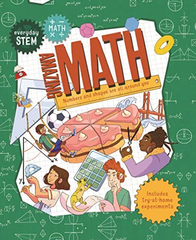 

Everyday STEM MathAmazing Math by Lou AbercrombieLilia Micelia-Hardcover