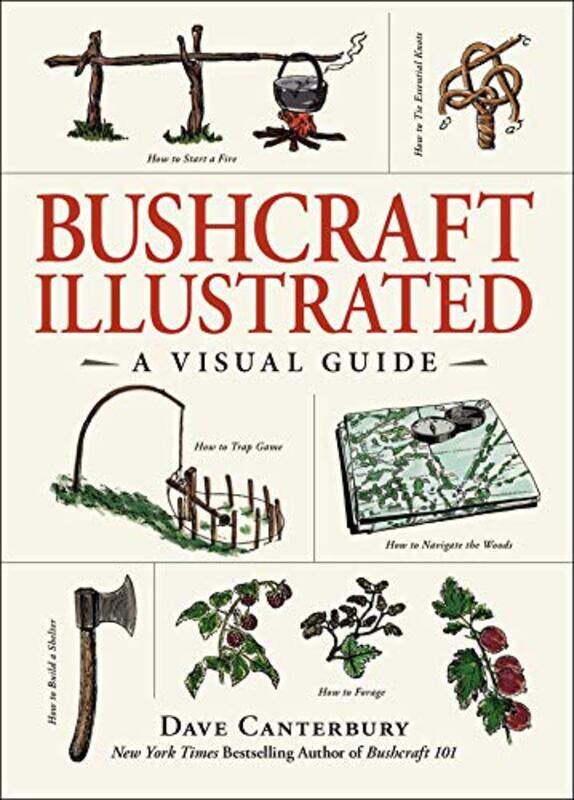 

Bushcraft Illustrated by Karen Bell Equine Veterinary Clinic Kent UK Coumbe-Hardcover