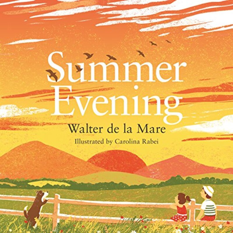 Summer Evening by Walter de la Mare-Paperback