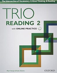Trio Reading Level 2 Student Book With Online Practice by Adams, Kate - Vargo, Mari Paperback