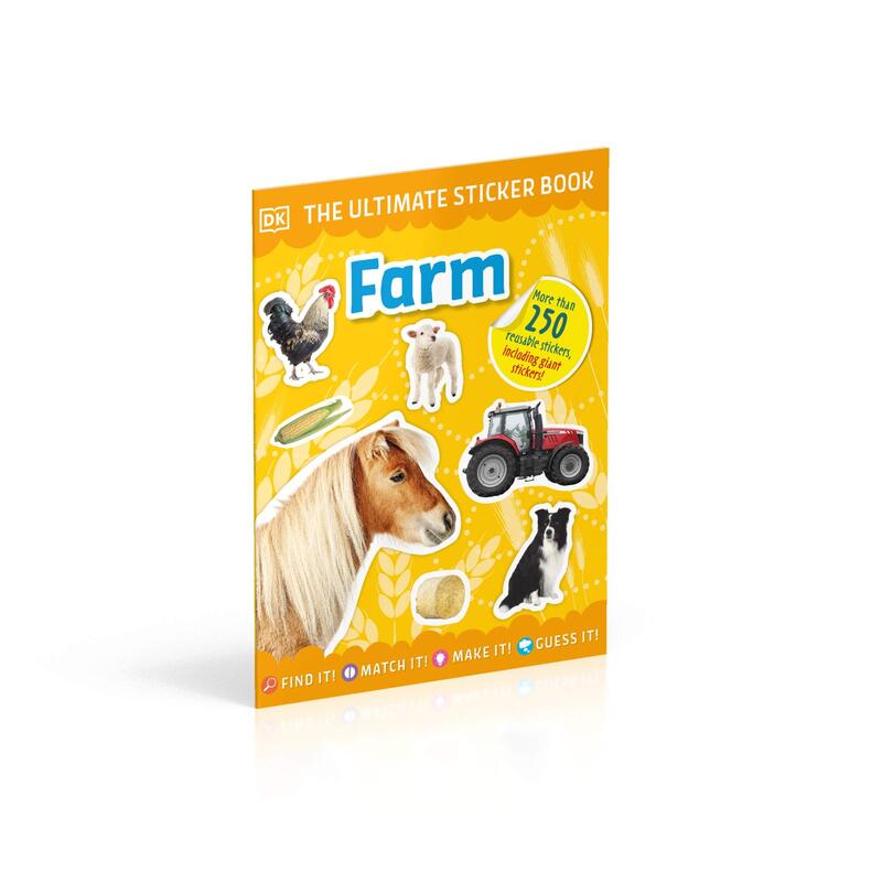 Ultimate Sticker Book Farm, Paperback Book, By: Dk