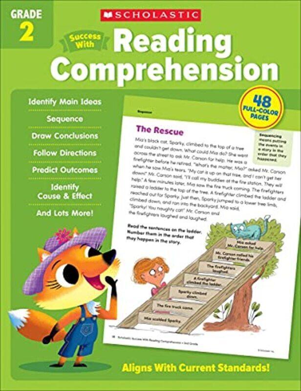 

Scholastic Success with Reading Comprehension Grade 2 Paperback by Scholastic Teaching Resources