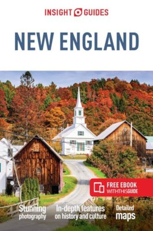 

Insight Guides New England Travel Guide with Free eBook by Insight Guides-Paperback