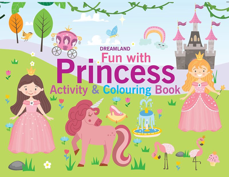 Fun with Princess Activity & Colouring