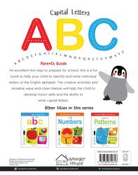Reusable Wipe And Clean Book - Capital Letters: Write And Practice Capital Letters, Paperback Book, By: Wonder House Books