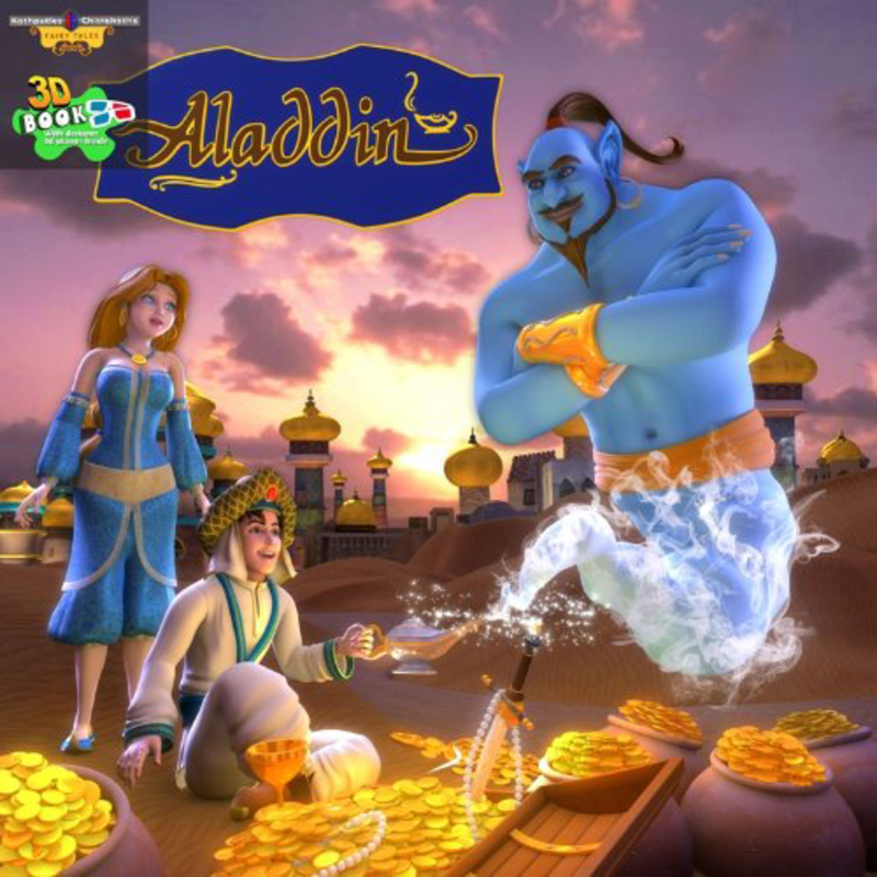 3D - Aladdin and the Magic Lantern, Paperback Book, By: Fata Sharafeddine