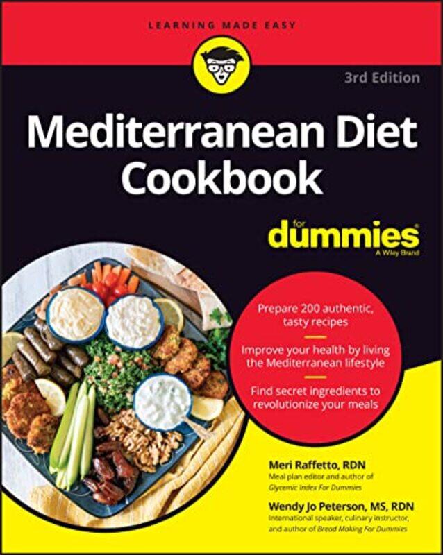 

Mediterranean Diet Cookbook For Dummies by Haynes Publishing-Paperback