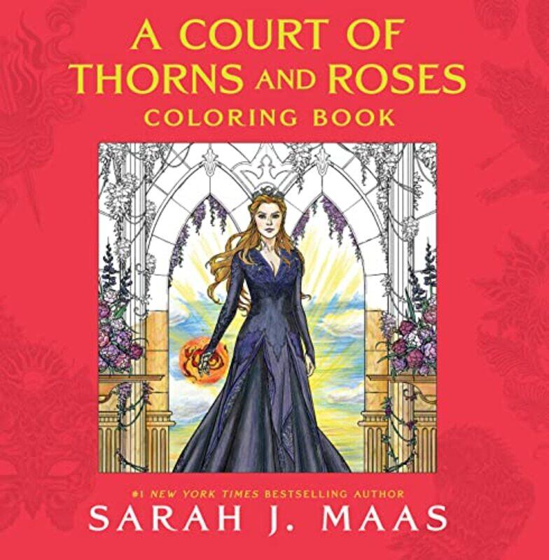 

Court Of Thorns And Roses Coloring Bk By Maas Sarah J - Paperback