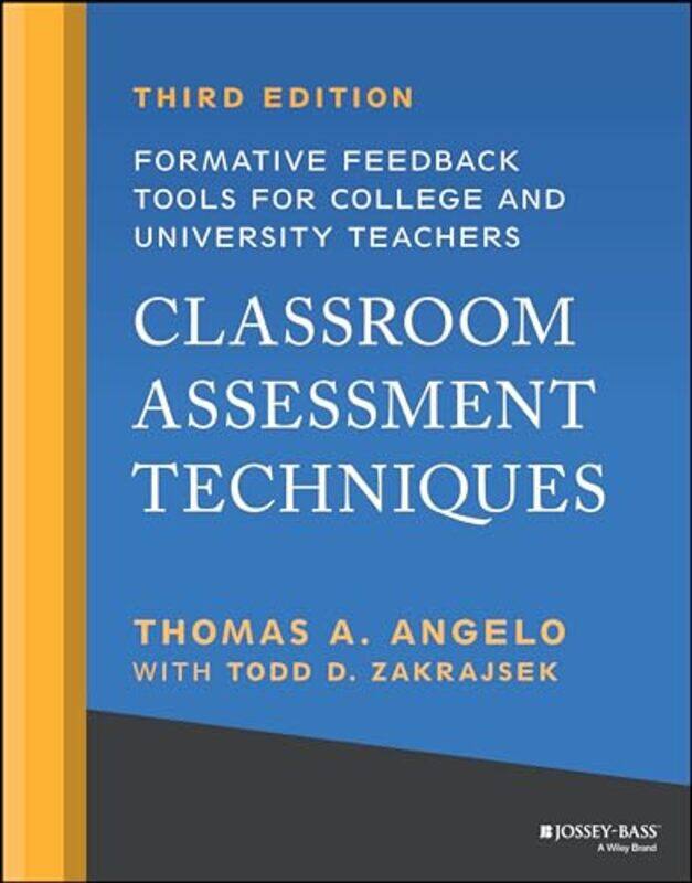 

Classroom Assessment Techniques by Ulrich RenzMarc RobitzkyJanika Tuulia Konttinen-Paperback