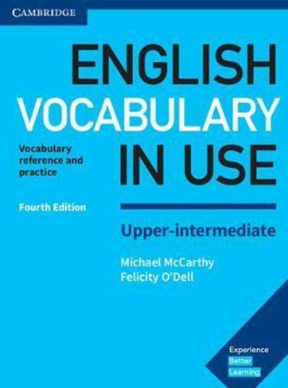 

English Vocabulary in Use Upper-Intermediate Book with Answers: Vocabulary Reference and Practice.paperback,By :McCarthy, Michael - O'Dell, Felicity