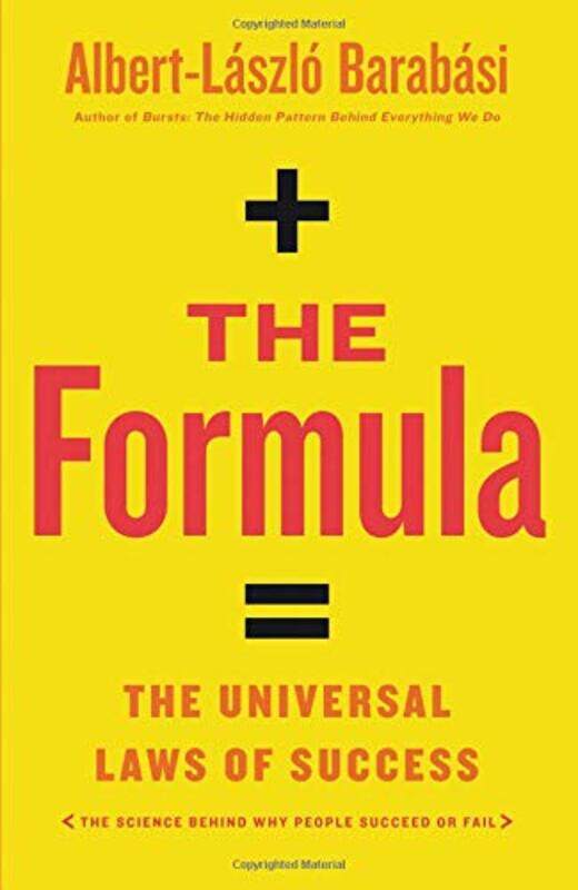 

Formula,Hardcover,by:Albert-Laszlo Barabasi