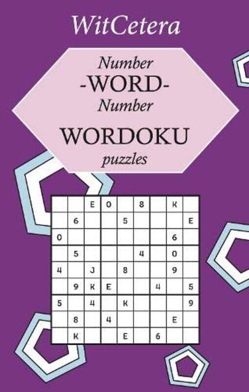 

Number Word Number Wordoku Puzzles by James Hitchmough-Paperback