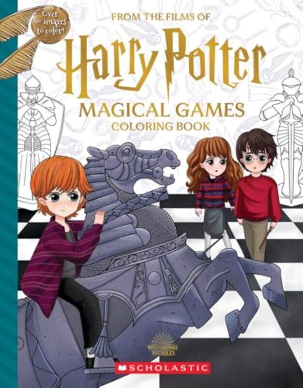 

Magical Games Coloring Book Harry Potter by Ballard, Jenna..Paperback