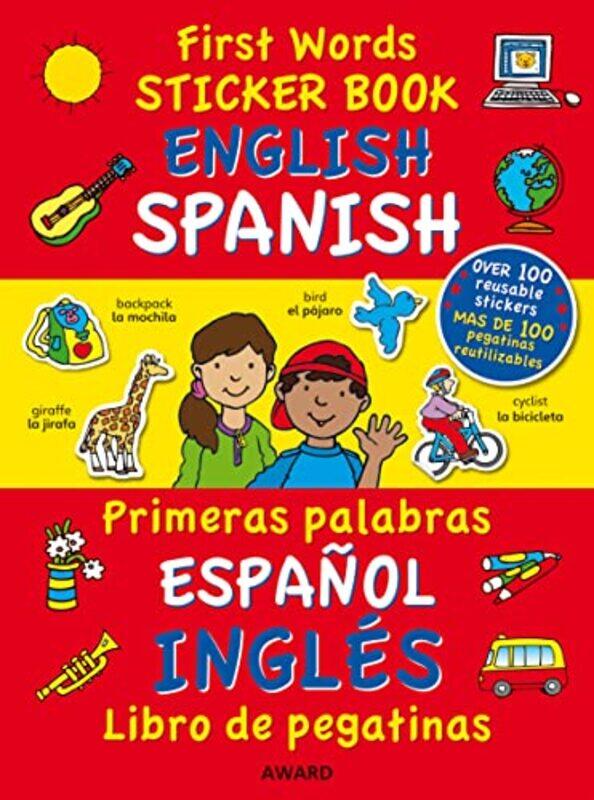 

First Words Sticker Books EnglishSpanish by Deborah HerridgeDebbie Eccles-Paperback