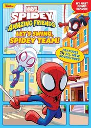 Spidey And His Amazing Friends Lets Swing, Spidey Team By Behling, Steve - Marvel Press Artist - Paperback