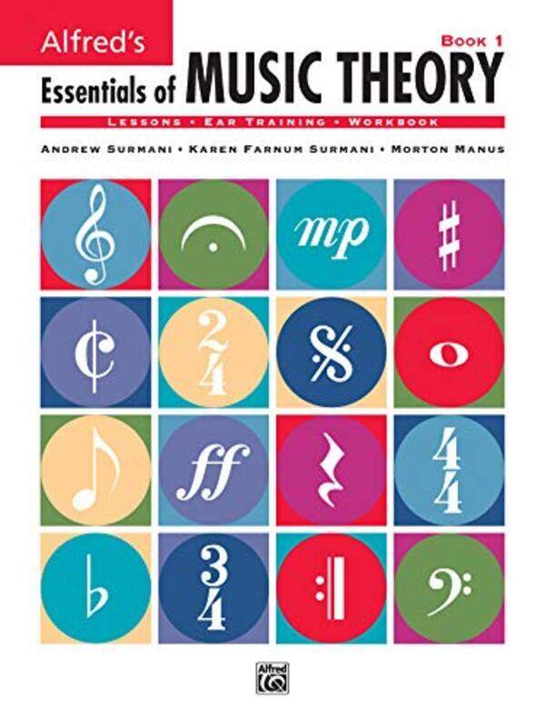 

Alfreds Essentials of Music Theory: Book 1,Paperback by Surmani - Hanus
