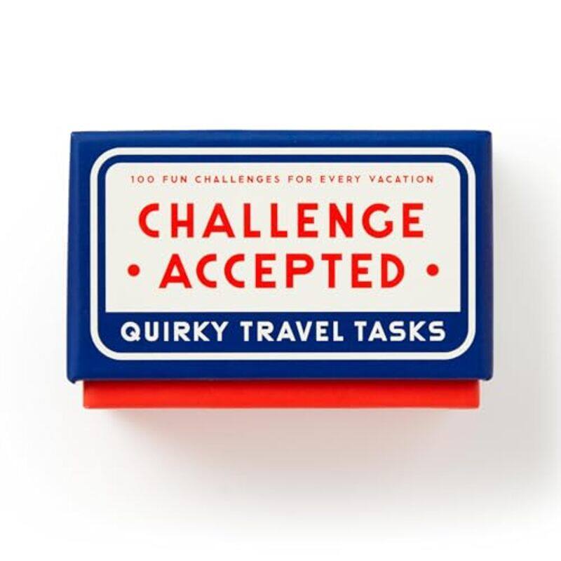 

Challenge Accepted Travel Tasks Card Deck by Brass MonkeyGalison -Other Book Format