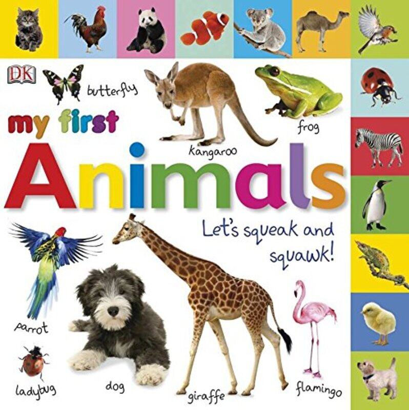 

Tabbed Board Books: My First Animals: Let's Squeak and Squawk!