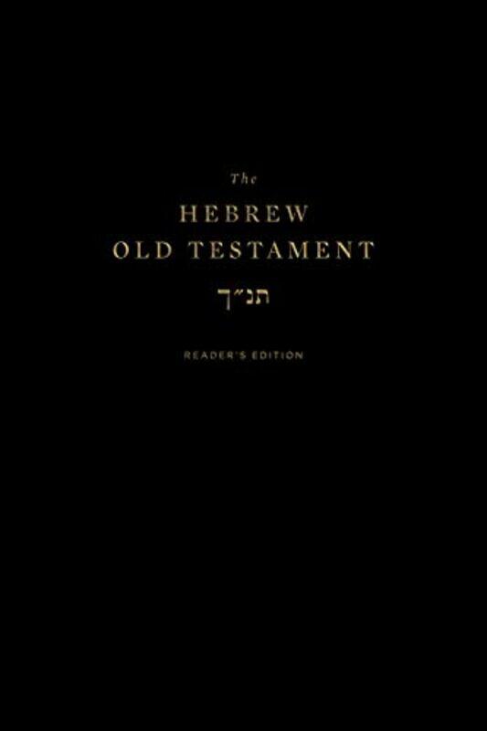 

The Hebrew Old Testament Readers Edition Hardcover-Hardcover