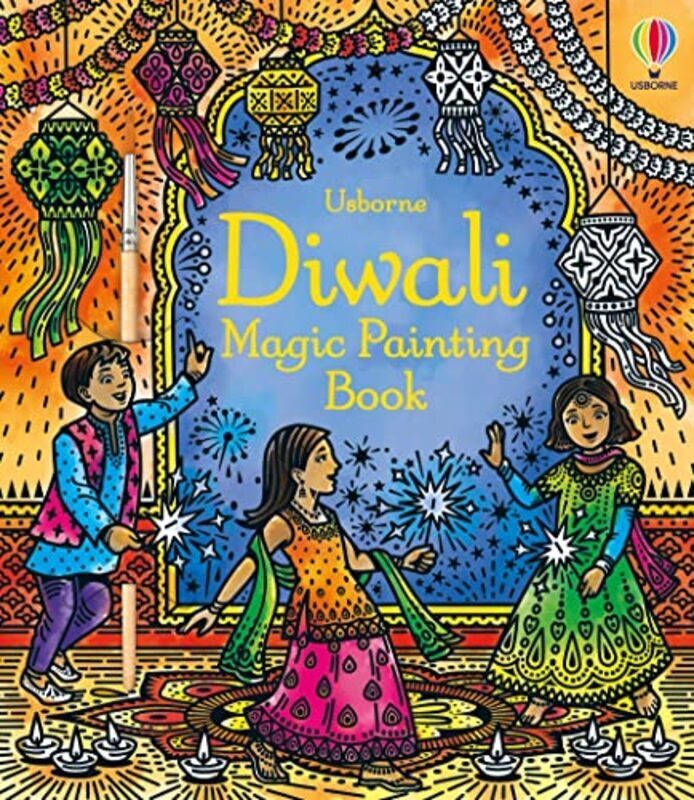 Diwali Magic Painting Book by Sam Baer Paperback