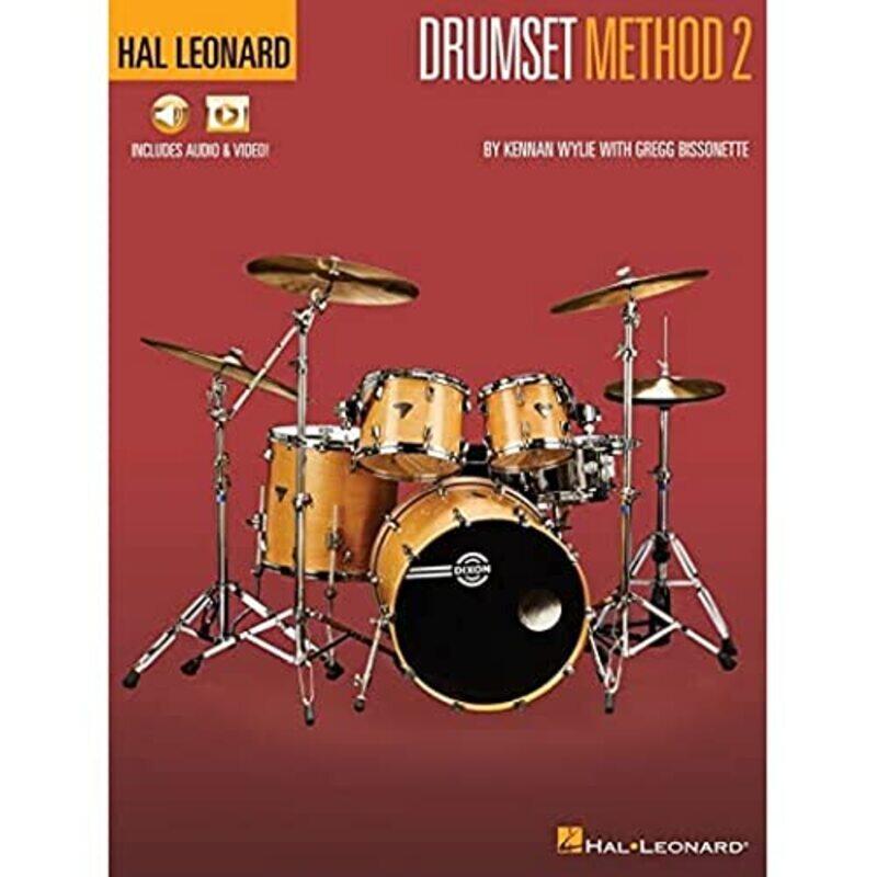 

Hal Leonard Drumset Method Book 2 by Wylie, Kennan - Bissonette, Gregg , Paperback