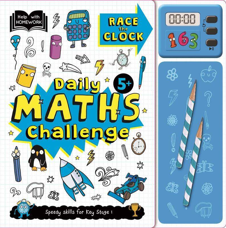 

Help with Homework: 5+ Daily Maths Challenge, Hardcover Book, By: Autumn Publishing