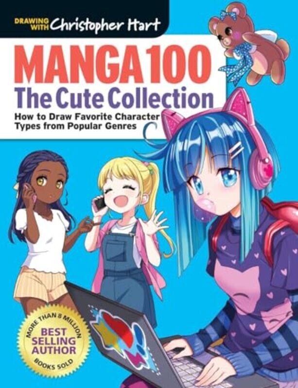 

Manga 100 The Cute Collection by Christopher Hart Paperback