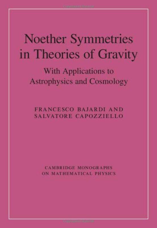 

Noether Symmetries in Theories of Gravity by Oxford Languages-Hardcover