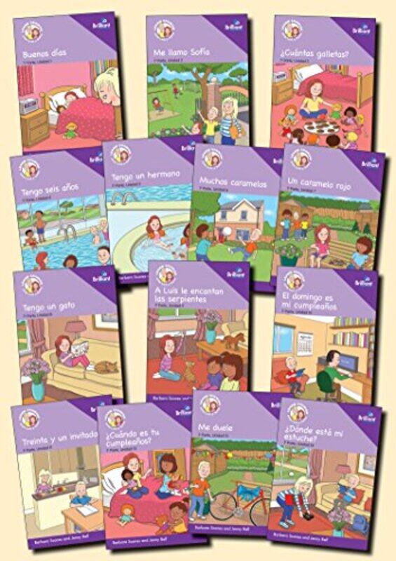 

Learn Spanish with Luis y Sofia Part 1 Storybook Set Units 114 by Paula Marantz Cohen-Paperback