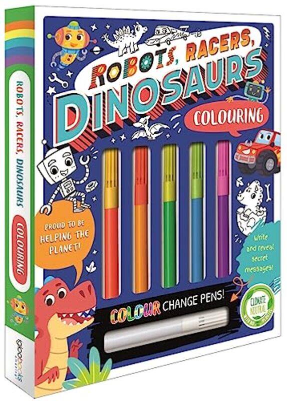 

Robots Racers Dinosaurs Colouring,Paperback By Igloo Books