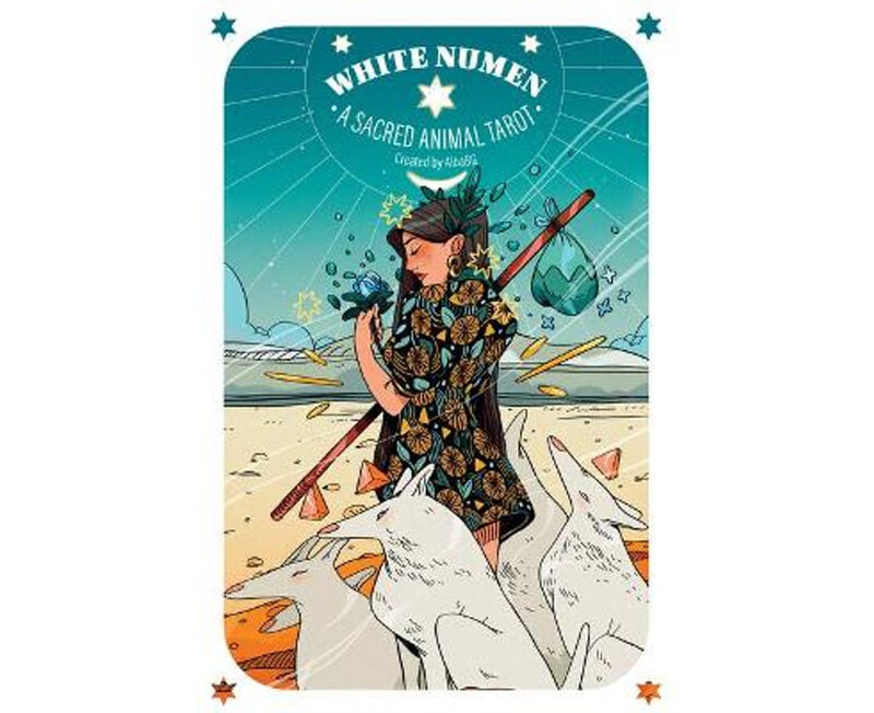 

White Numen A Sacred Animal Tarot, Hardcover Book, By: Albabg