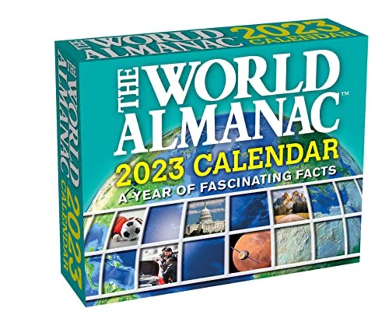 World Almanac 2023 Day-to-Day Calendar,Paperback,By:Skyhorse Publishing