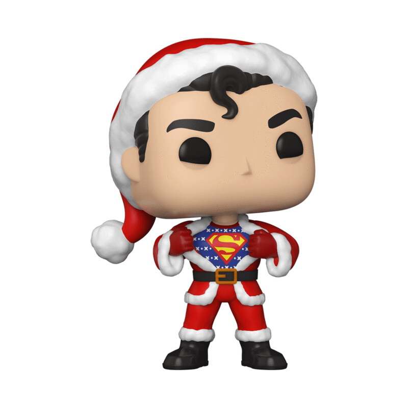 

Funko Pop! Heroes: DC Holiday - Superman with Sweater Figure, Ages 3+